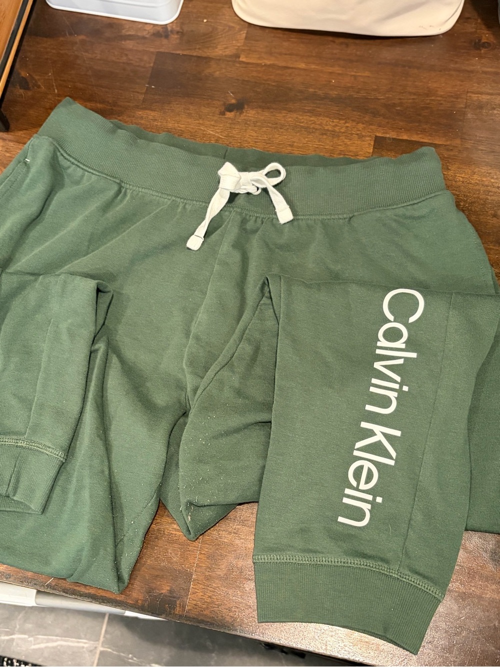 Calvin Klein women’s Green Drawstring Sweats